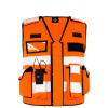 KORNTEX HI-VIS KXTAC BONN TACTICAL / Pánska reflexná multifunkčná vesta - orange M/XL