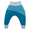 NEW BABY Softshellové dojčenské nohavice modré 68 (4-6m)