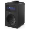 Rádio Sharp DR-430 FM DAB+ RDS Budík Bluetooth čierny