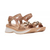 KOŽENÉ HNEDÉ SANDÁLE HISPANITAS