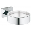 GROHE Essentials Cube 40508001 Držiak pohára/misky na mydlo, Chróm GRO 40508001