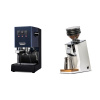 Gaggia Classic E24 BC, blue + Eureka Mignon Zero 65 Speedy, CR white