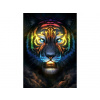 Norimpex Diamantová mozaika 5D Glow Tiger 1007606