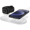 Spigen 2v1 MagFit Duo stojanček pre Apple Watch a iPhone biely AMP02797