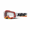 MX Okuliare 100% RACECRAFT 2 Arsham Red - Clear lens
