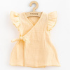 Letné dojčenské mušelínové šaty New Baby Leny peach / 62 (3-6m)