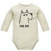 Dojčensky overal - PAJACYK PINOCCHIO 92 biela (Pinocchio Body Long Sleevier Ecru 92)