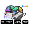 Programovateľný set RGB-IC LED pásika WS2812B SMD, IP20 | WLED.sk