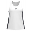 Dievčenské tričká Head Girls Club 25 Tank - navy/white - Biely (140 cm)