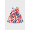 Dievčenské ľanové šaty Mayoral 3913.6B.Mini.PPYA červená 134