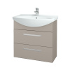 Dreja Umývadlová skrinka TAKE IT SZZ2 75 - N07 Stone / Úchytka T01 / N07 Stone
