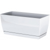 Prosperplast Plastový truhlík Coubi Case s miskou biela 39 cm 39 cm
