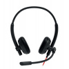 Canyon HS-7, PC Headset, USB/3.5mm jack, pokročilý konferenčný - slúchadla s mikrofónom, ovládanie na kábli, č CNS-HS07B