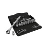 Wera 004080 Sada račňových kľúčov Zyklop Metal 8100 SC 10 - palcová, 28 dielov, 1/2