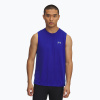 Pánske bežecké tielko tank top Under Armour Trail Run Launch Tank royal/reflective