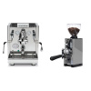ECM Elektronika II Profi + Eureka Mignon Libra 65 All Purpose, CR grey