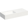 Kompaktná doska pod umývadlo s umývadlom Intedoor TRENTA Compact biela x 90 cm až 160 cm x 50 cm S výrezom