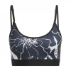adidas Flower Print Low Impact Sports Bra Womens Grey XS (A-C)