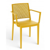 Rojaplast Kreslo GRID ARMCHAIR - horčicovo žltá