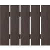 Nextwood WPC široká plotovka 3D line Nextwood, wenge Výška: 2 metre