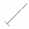 Hrable Fiskars Solid 1016036, hlava z kalenej ocele, hliníková rukoväť (FISKARS hrable na lístie SOLID, kovové, 14 hrotov, 135715, 1016036, 154 cm)