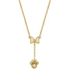 DISNEY Minnie Mouse strieborný náhrdelník pozlátený NS00054YRCL-157.CS