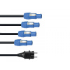 Eurolite PowerCon napájecí kabel 1-4, 3x2,5 mm, 5 m