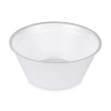 NONAME Termo miska (XPS) biela Ø140mm 500ml (50 ks)