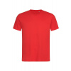 Luxusné tričko STEDMAN Crew neck, Scarlet červená, XL