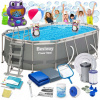 Rámový záhradný bazén 427 x 250 x 100 cm 18 v 1 Bestway 56620 (Rámový záhradný bazén 427 x 250 x 100 cm 18 v 1 Bestway 56620)