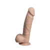 Dildo Silexd so sacím tanierom 22,9 cm Real Skin Model 1 9