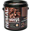 REMAL Vinyl Color mat omyvatelná barva na zeď, 240 čokoládově hnědá, 3,2 kg