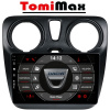TomiMax Dacia Dokker, Lodgy Android 14 autorádio s WIFI, GPS, USB, BT HW výbava: 4 Core 1GB+16GB LOW