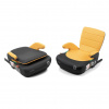BabyAuto DOKA iFIX 125-150 Podsedák so sklopným chrbtom čiernožltý