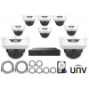 8MPx IP kamerový set UNIVIEW 8+1 (dome)