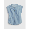 GAP Baby džínsový top Modrá 4 ROKY