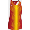 Joma Dámske športové tielko OLIMPIA T-SHIRT RED-YELLOW SLEEVELESS WOMAN, veľkosť M