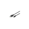 PremiumCord Kabel mini USB, A-B, 5pinů, 1m (ku2m1a)