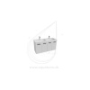 Jika Cube - Skrinka so 4 dverami ? farba biela/antibakteriálna H4536611763001