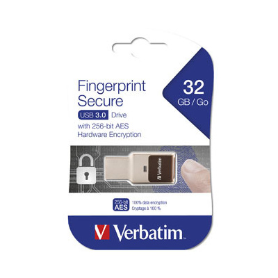 Verbatim USB flash disk 49337 Fingerprint Secure 32GB