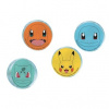 Sada loptičiek na odrážanie Pokémon 4 ks