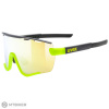 uvex Sportstyle 236 Set okuliare, black lime matt/mirror yellow