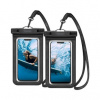 Púzdro SPIGEN A601 UNIVERSAL WATERPROOF CASE 2-PACK čierne
