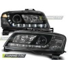 Predné svetlá Fiat Stilo 3.dver., 2001-2008, LED Daylight, čierne black