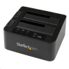 StarTech.com SDOCK2U33RE duplikátor médií a dát Duplikátor HDD / SSD 1 kópie Čierna (SDOCK2U33RE)