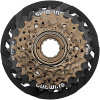 Shimano 7-kolesové MF-TZ500 14-28 zubov, hnedé/čierne, s krytom lúčov