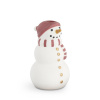 Porcelánový svietnik Christmas Snowman