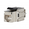 Solarix Keystone rychlozařezávací CAT5E STP RJ45 černý, SXKJ-5E-STP-BK-NA pro kleště SXKJ-NA-BU