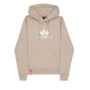 Alpha Industries dámska mikina New Basic Hoody Wmn vintage sand Farba: hnedá, piesková, Veľkosti dámske: XS