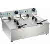 Dvojkomorová fritéza Royal Catering RCEF-10DY-ECO 20 l 6400 W